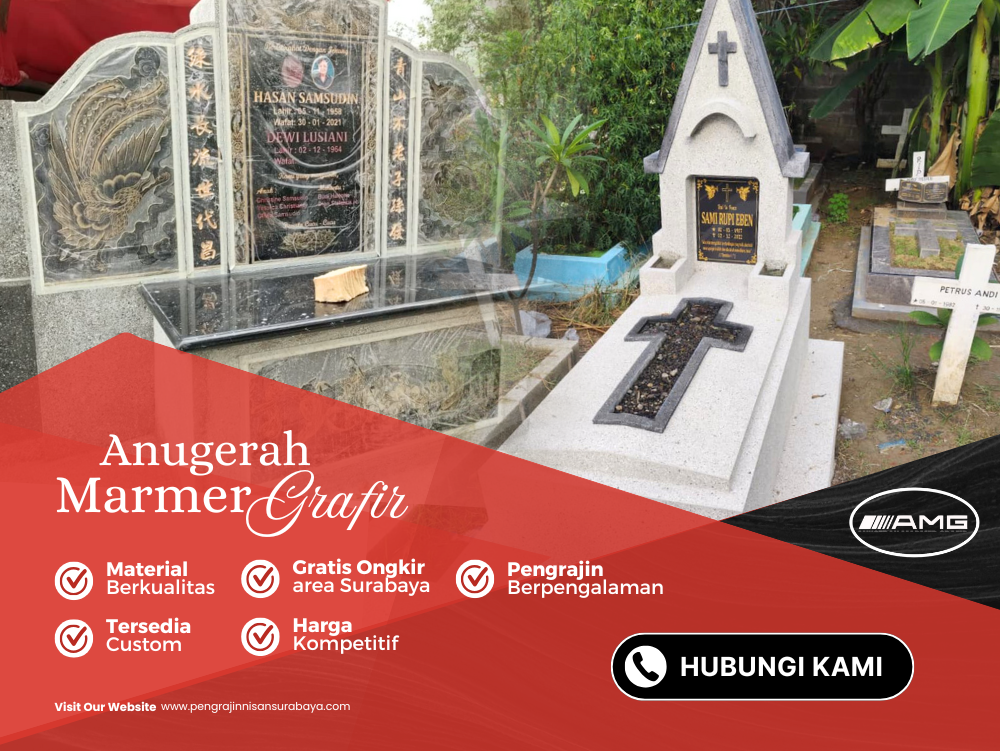 Pengrajin Nisan Surabaya – Anugerah Marmer Grafir