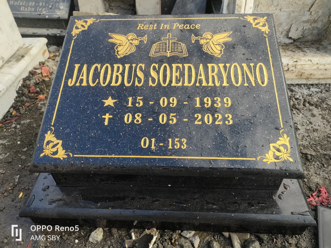 Gal-10 Batu Nisan Full Granit Marmer Import