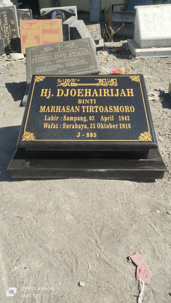 Gal-8 Batu Nisan Full Granit Marmer Import