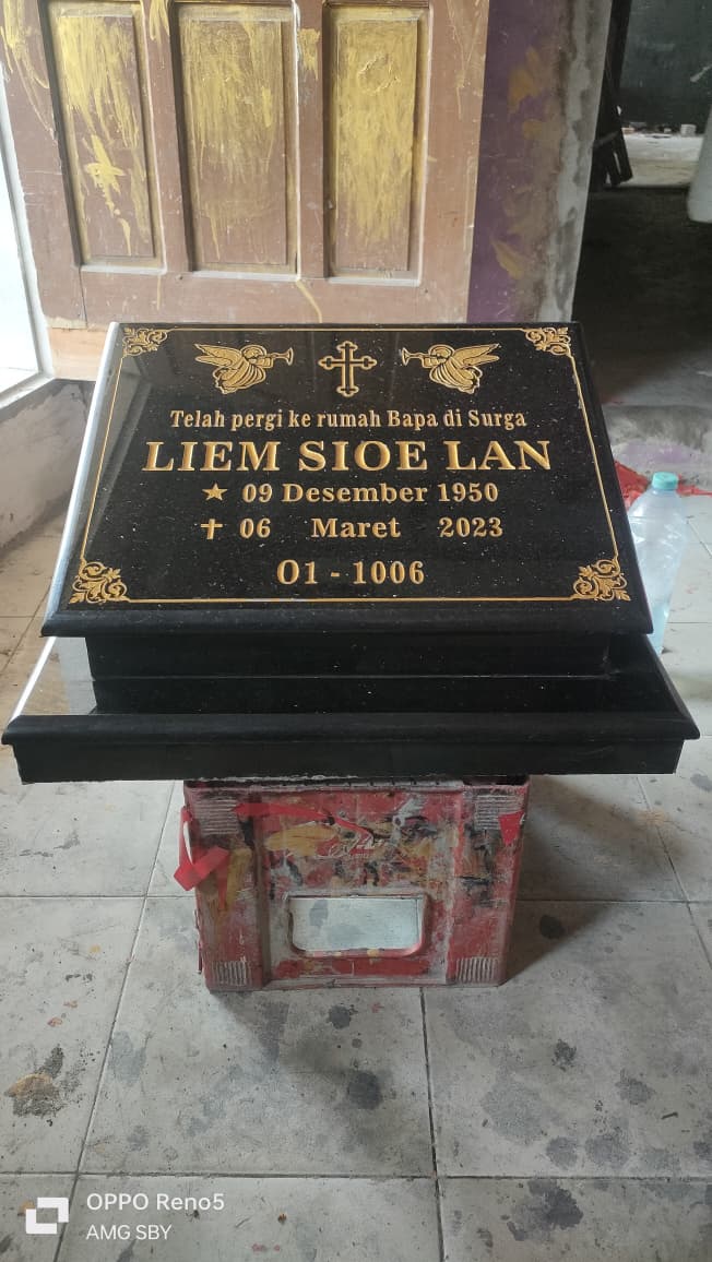 Gal-6 Batu Nisan Full Granit Marmer Import